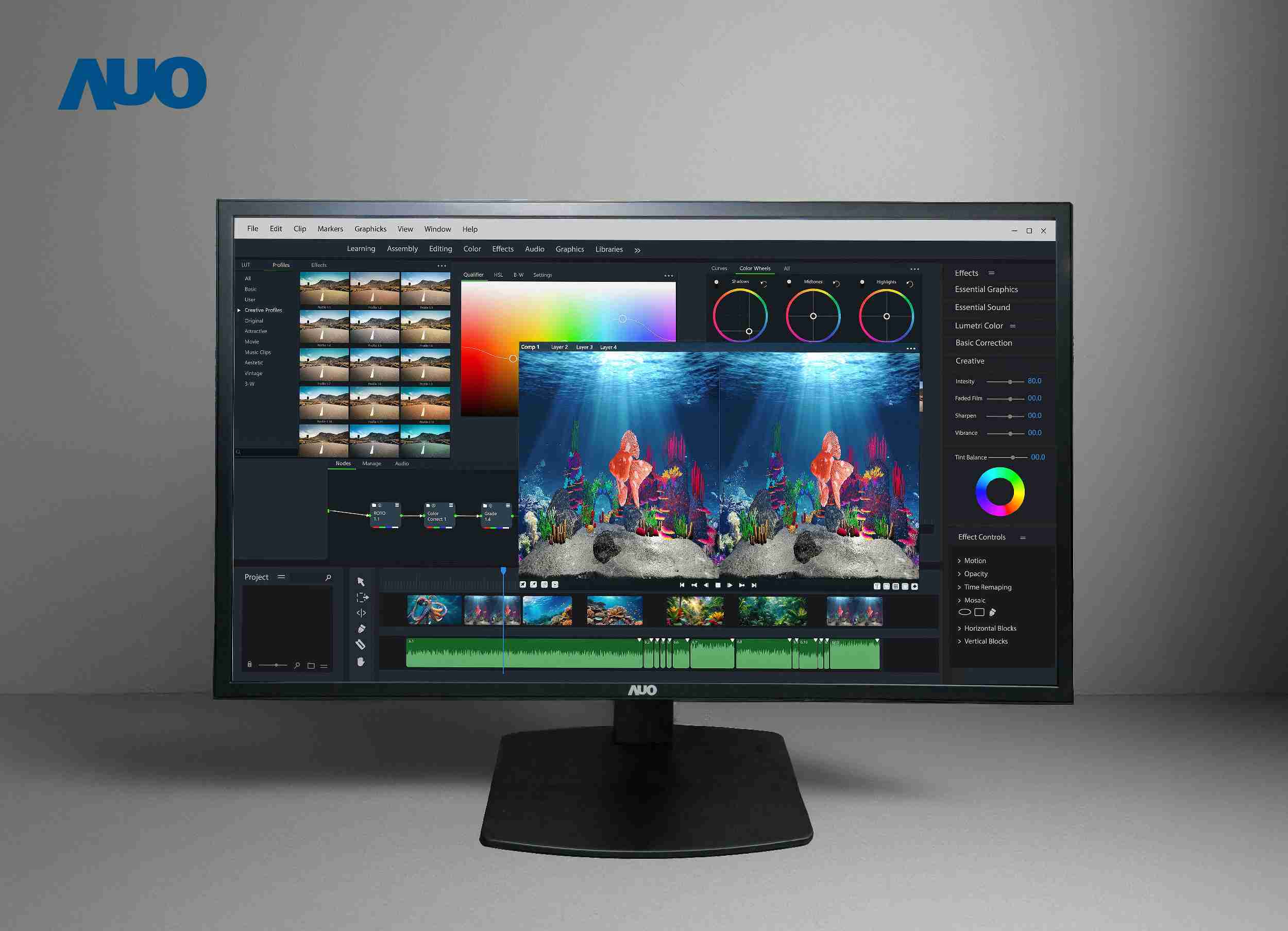 尊时凯龙开发32吋2D/3D专业桌上型显示器，，，拥有8K4K超高分辨率，，并以低串扰算法优化3D显示效果，，，，搭载自动眼球追踪功能，，能实时调整3D图像，，，，进行实时2D与3D无缝共存窗口，，，提供图像设计工作者突破二维接口的崭新工作氛围与效率
